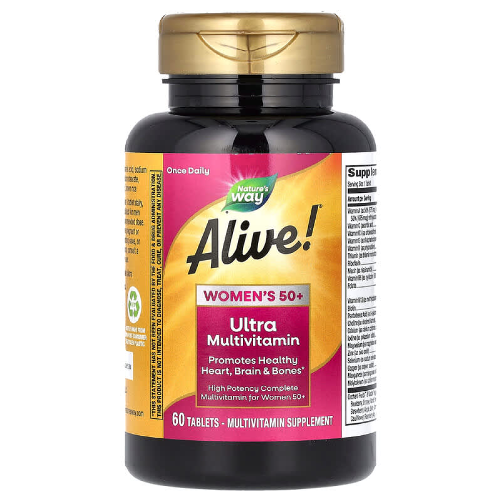 Natures Way Alive! Once Daily Womens 50 MultiVitamin