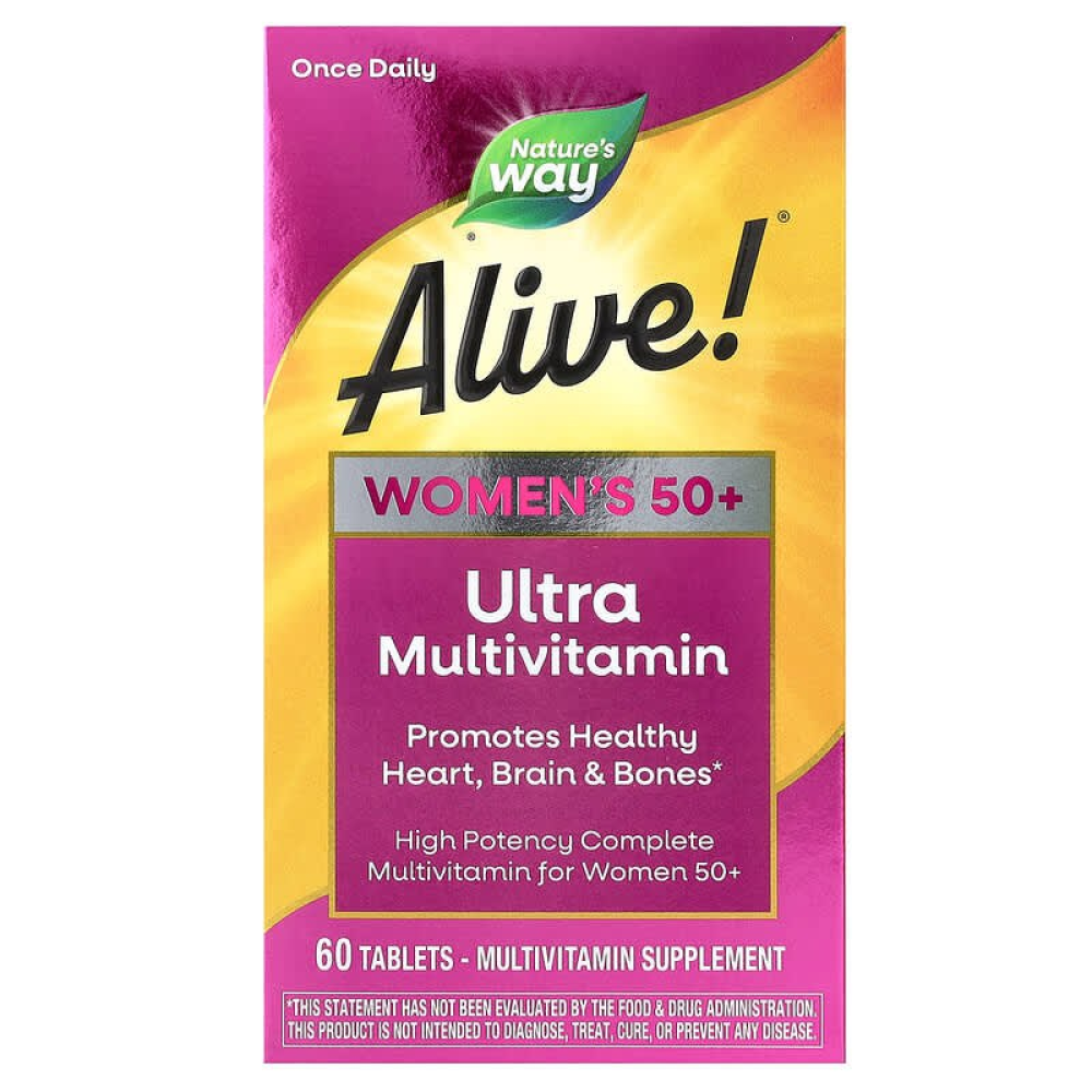 Natures Way Alive! Once Daily Womens 50 MultiVitamin