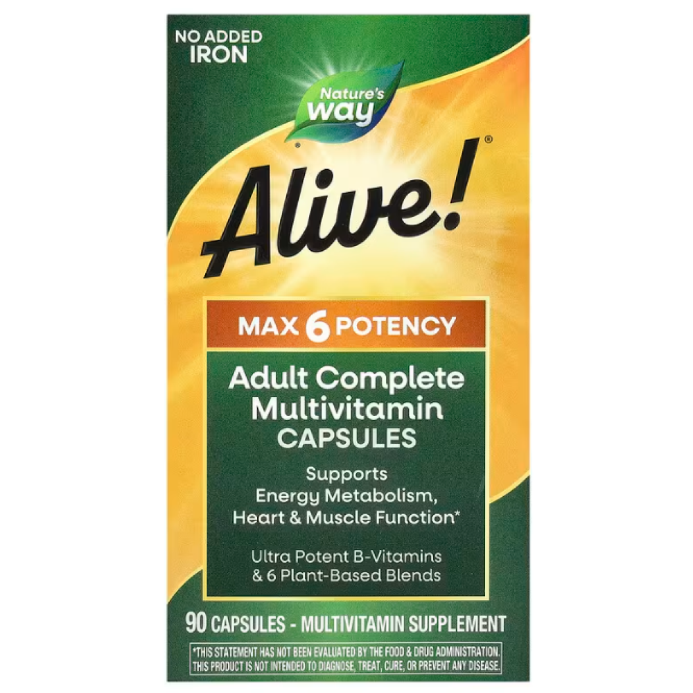 Nature's Way Alive!® Max6 Potency Adult Complete Multivitamin N
