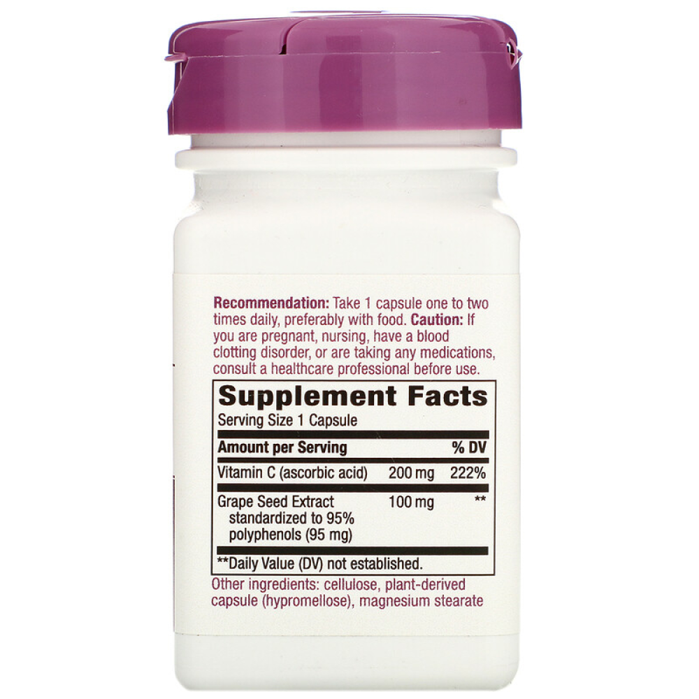 Nature's Way Grape Seed with Vitamin C 100 mg