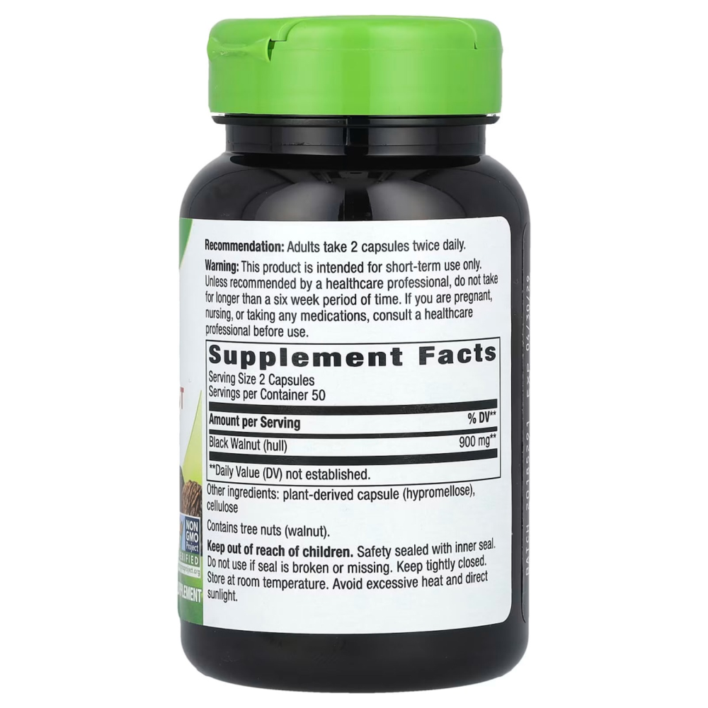 Nature's Way Black Walnut Hulls 900 mg