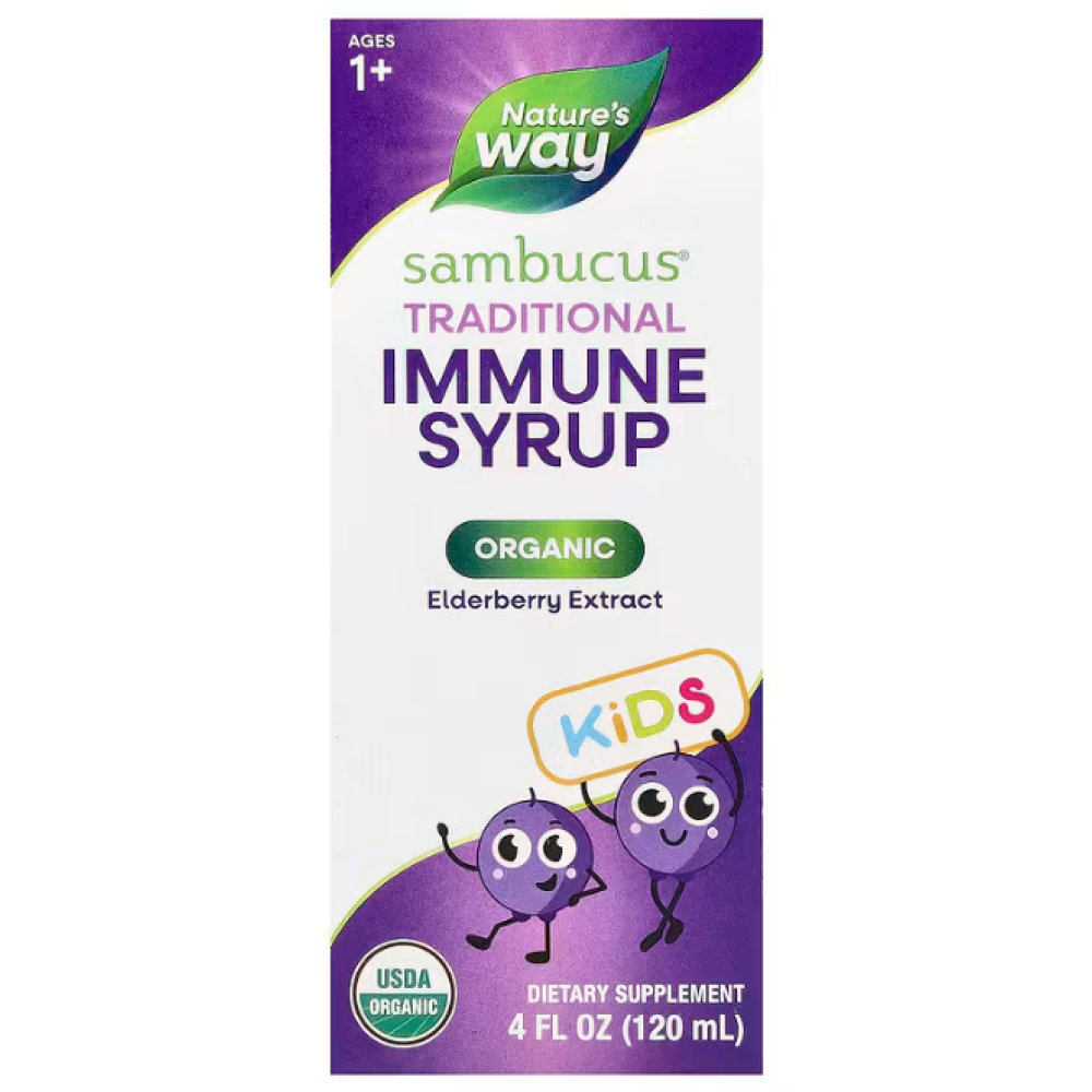 Nature's Way Kids Sambucus® Organic Traditional Immune Syrup