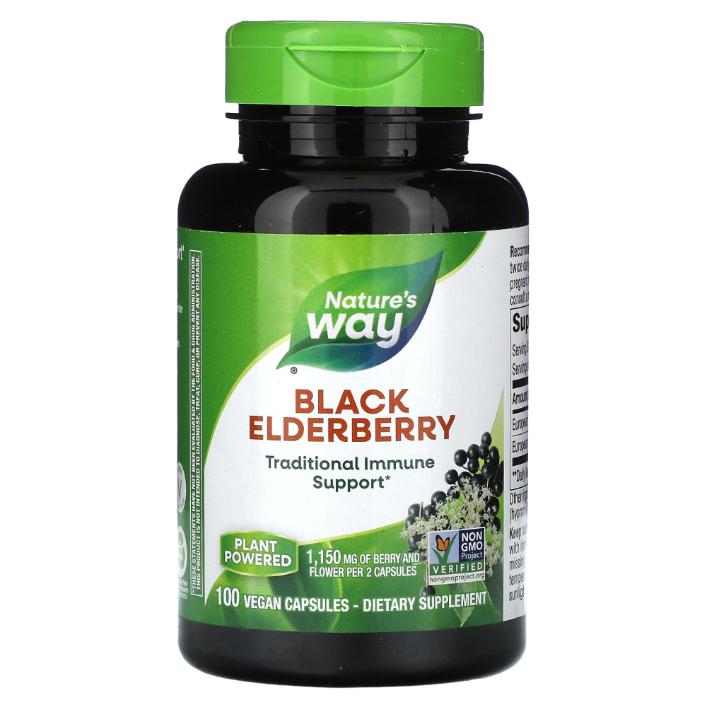 Nature's Way Black Elderberry 1150 mg