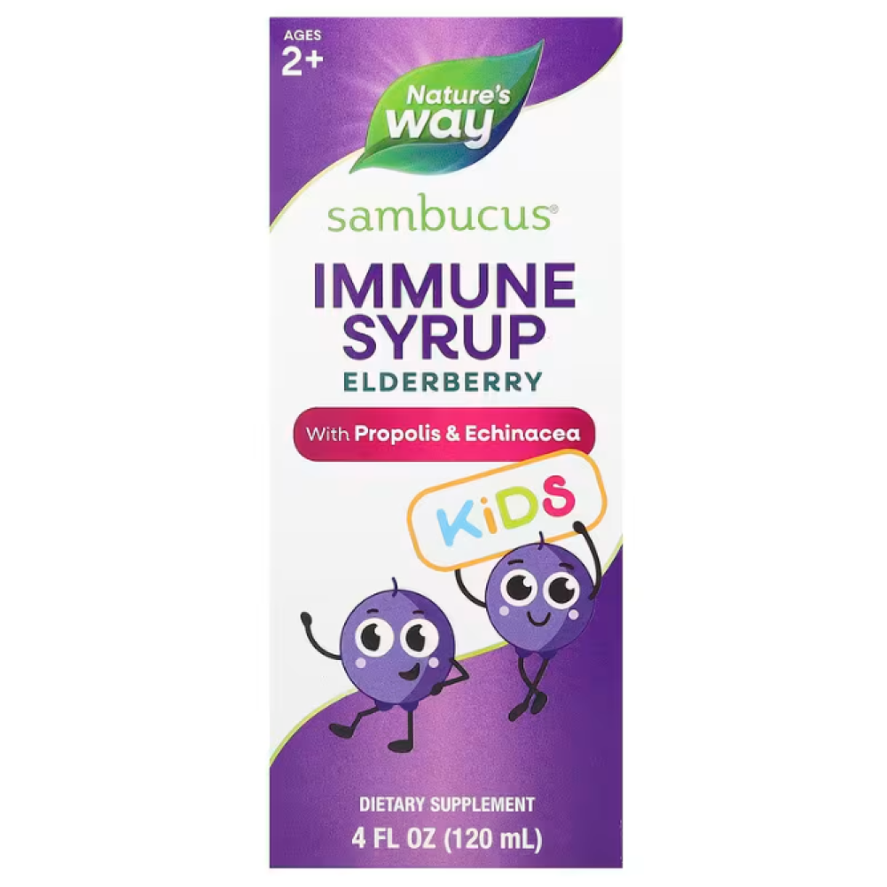 Natures Way Original Sambucus for Kids Standardized Elderberry