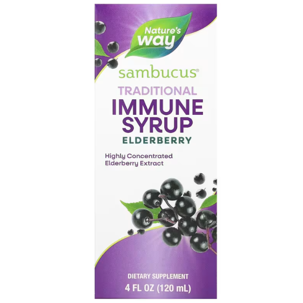 Natures Way Original Sambucus BioCertified Elderberry Natural Sy