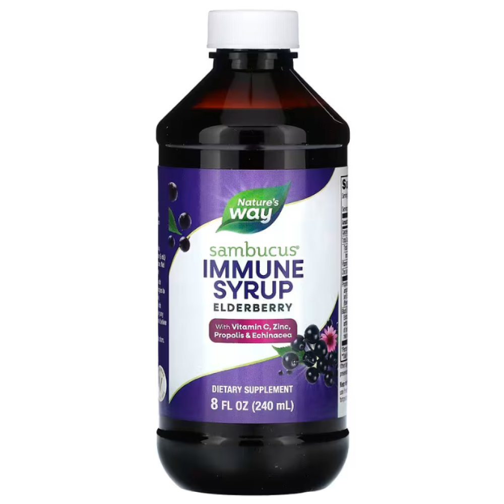 Natures Way Sambucus Immune Elderberry Syrup