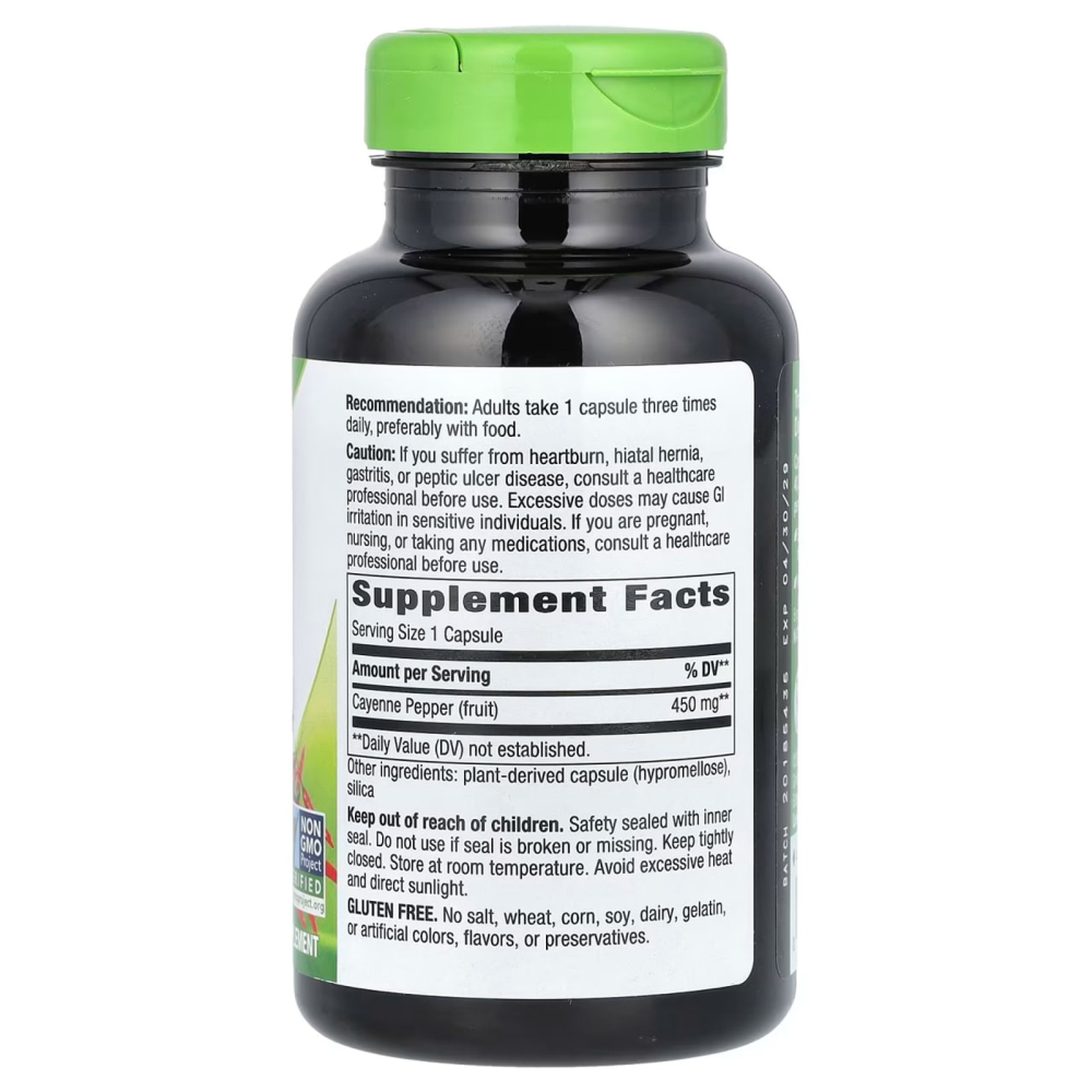Nature's Way Cayenne Fruit 40000 SHU/g