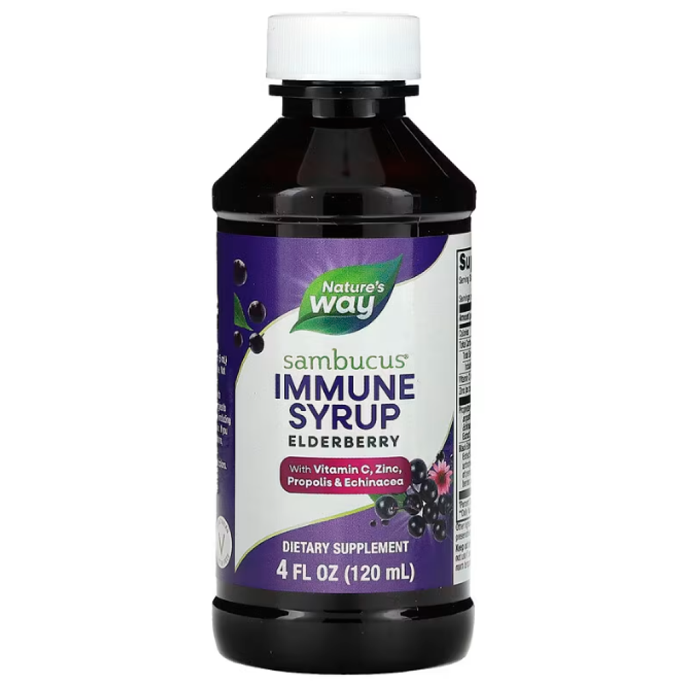 Natures Way Sambucus Immune Echinacea Zinc Propolis & Vitami