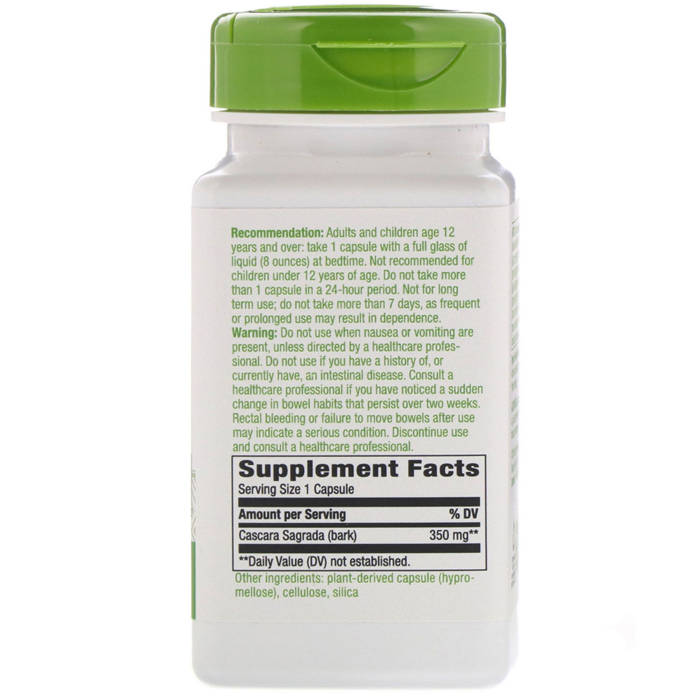 Nature's Way Cascara Sagrada 350 mg