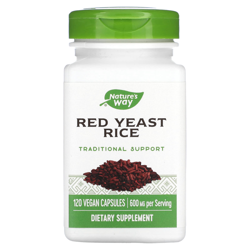 Natures Way Red Yeast Rice 600 mg