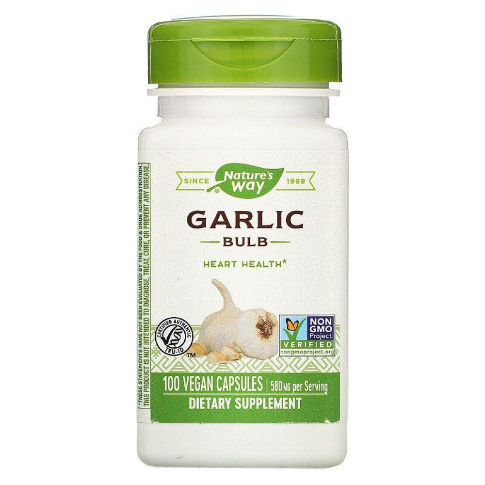 Nature's Way Garlic Bulb 580 mg