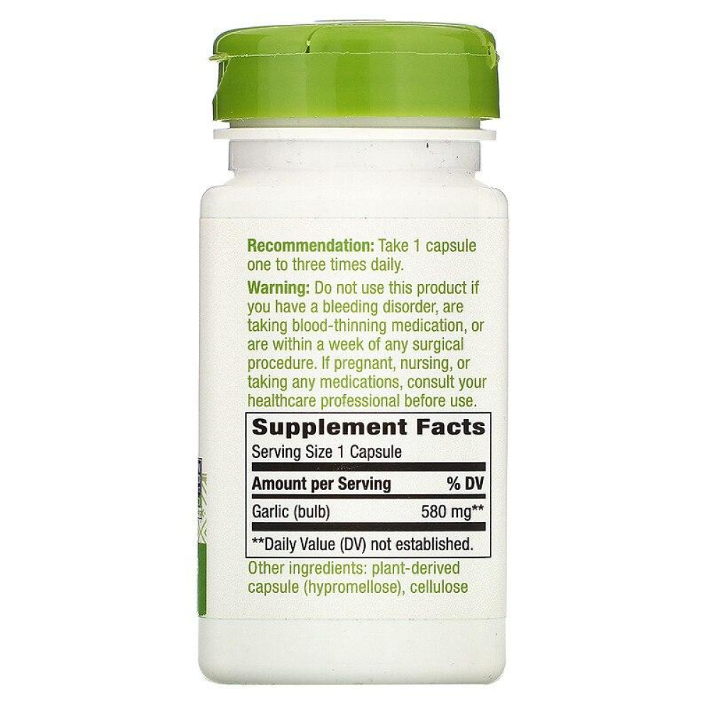 Nature's Way Garlic Bulb 580 mg