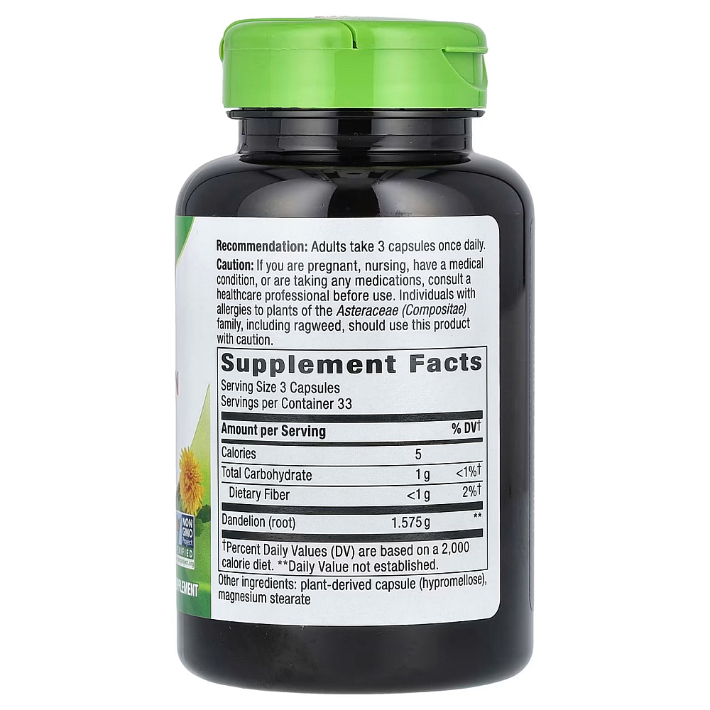 Nature's Way Dandelion Root 1575 mg