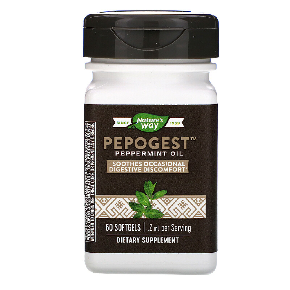 Nature's Way Pepogest Peppermint Oil .2 mg