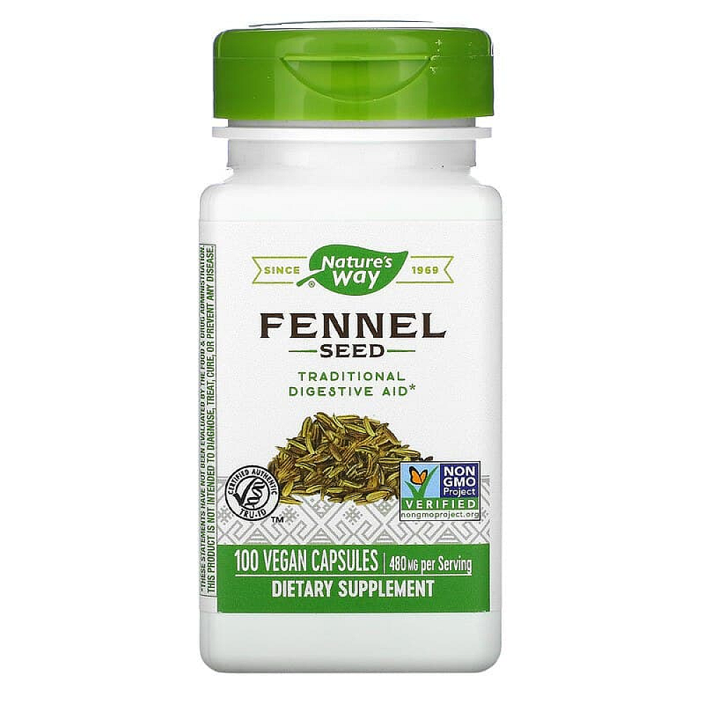 Nature's Way Fennel Seed 480 mg