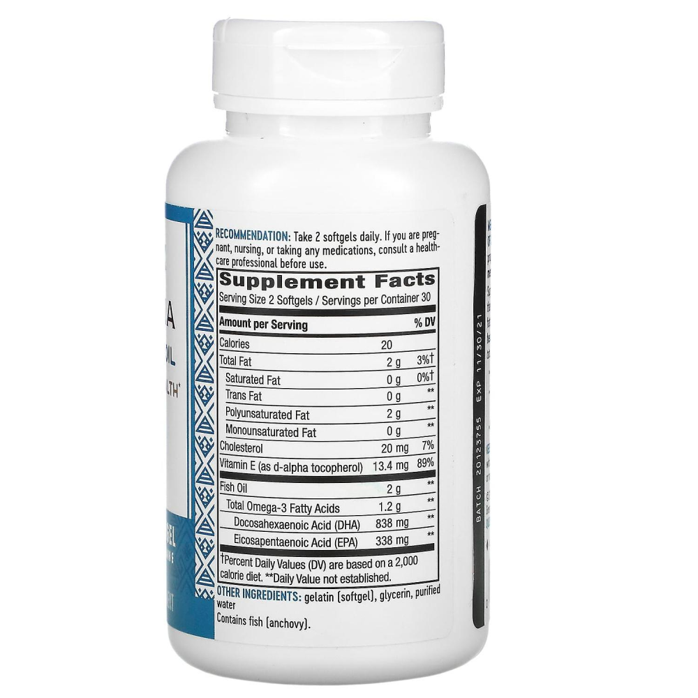 Natures Way EfaGold MegaDHA 1000 mg