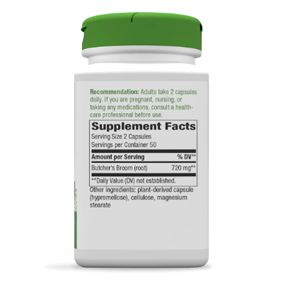 Nature's Way Butcher's Broom Root 720 mg
