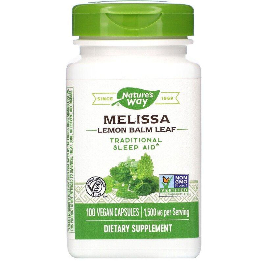 Nature's Way Melissa Lemon Balm Leaf 1500 mg