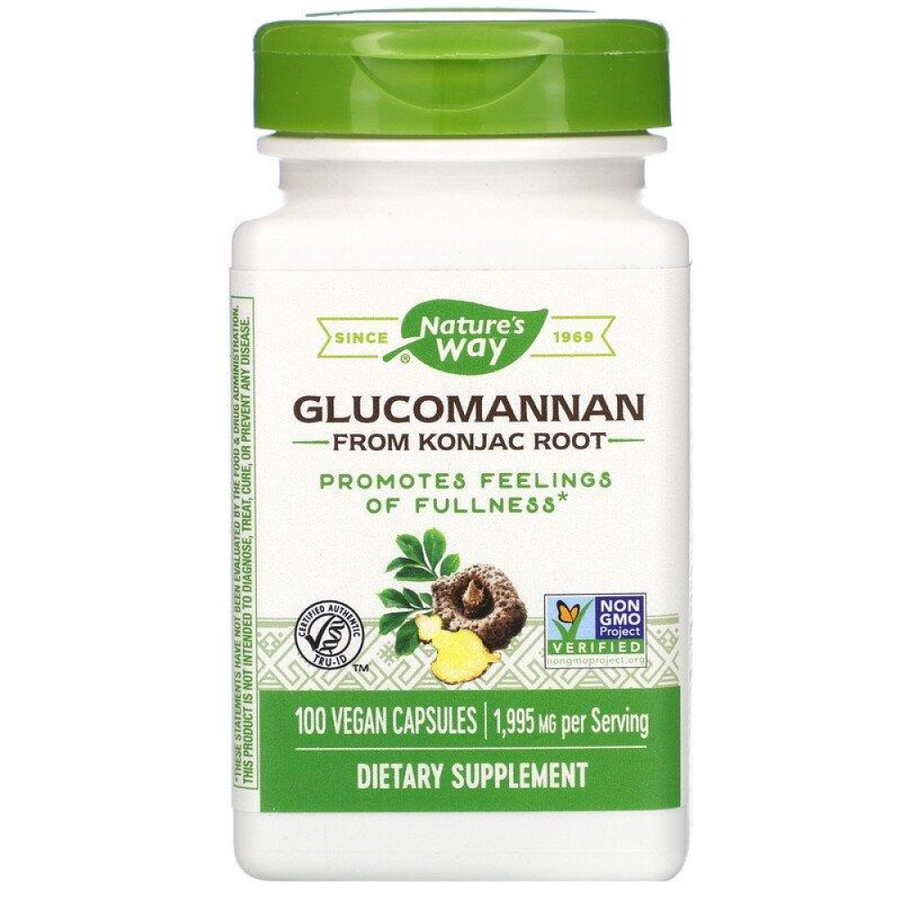 Nature's Way Glucomannan from Konjac Root 1995 mg