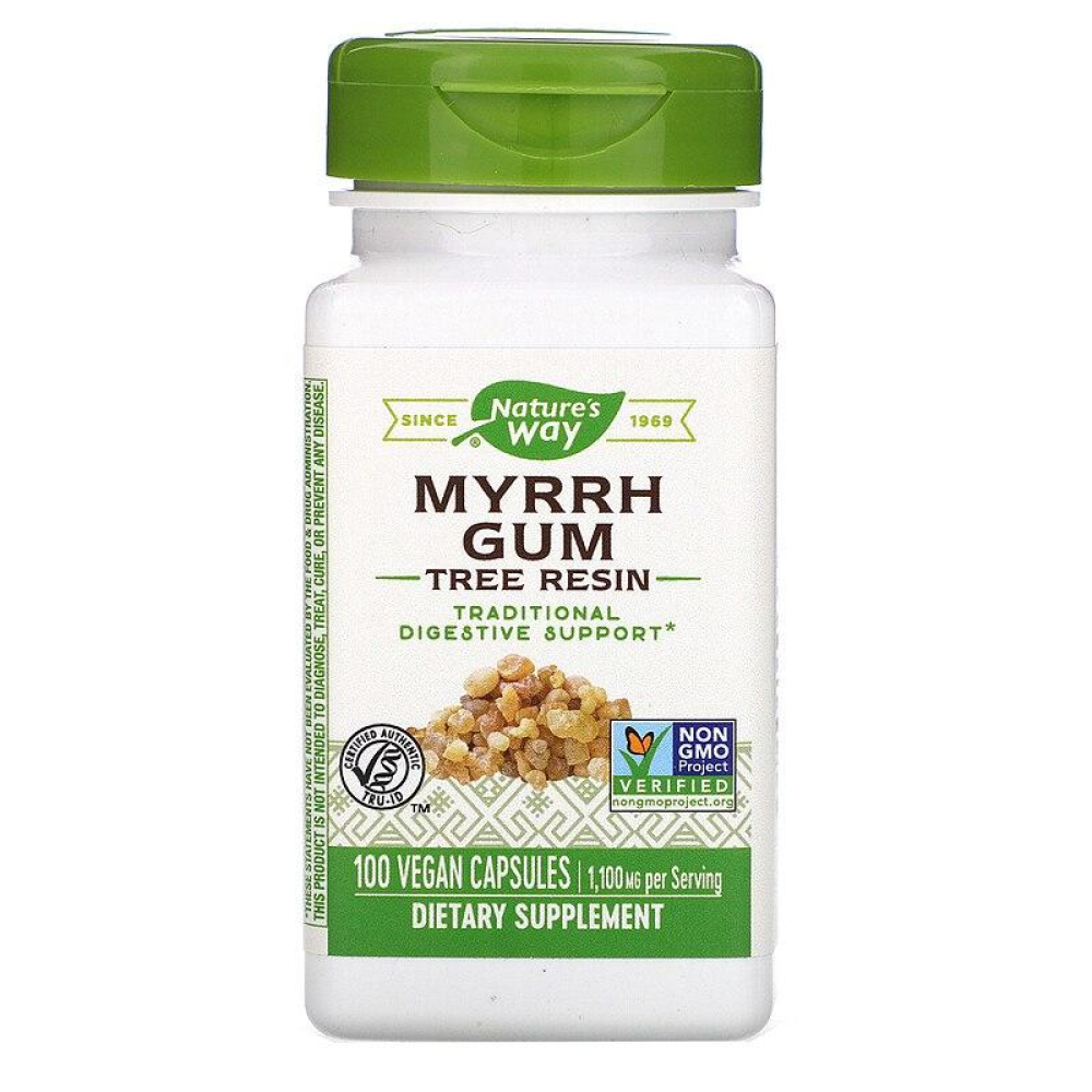 Nature's Way Myrrh Gum Tree Resin 1100 mg