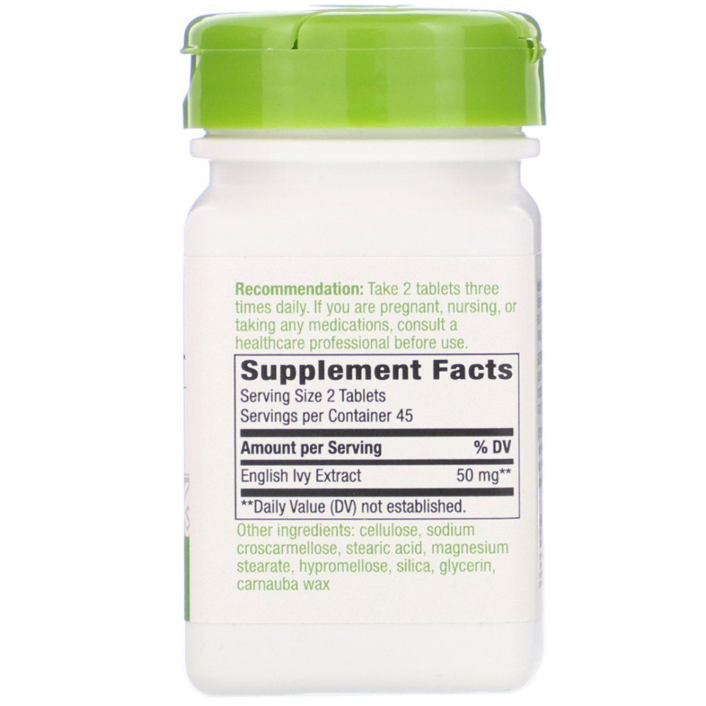 Nature's Way Ivy Extract 50 mg