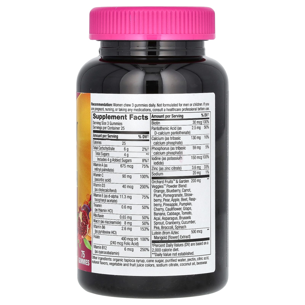 Nature's Way Alive! Women's 50+ Premium Gummy Multivitamin