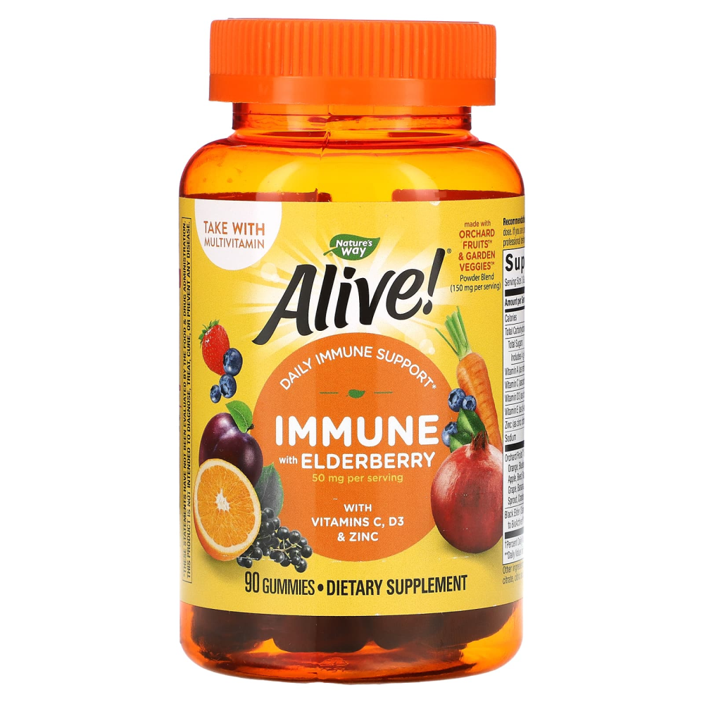Natures Way Alive! Immune Gummies