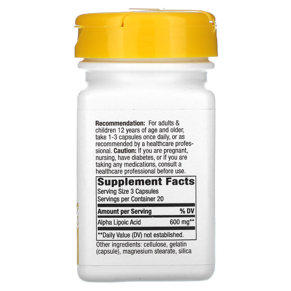 Nature's Way Alpha Lipoic Acid 600 mg