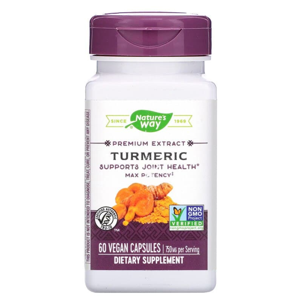 Nature's Way Premium Extract Turmeric 750 mg