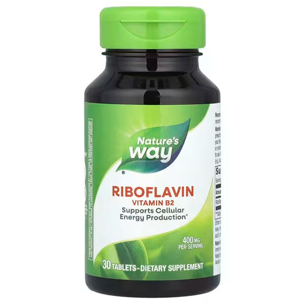 Nature's Way Riboflavin Vitamin B2 400 mg
