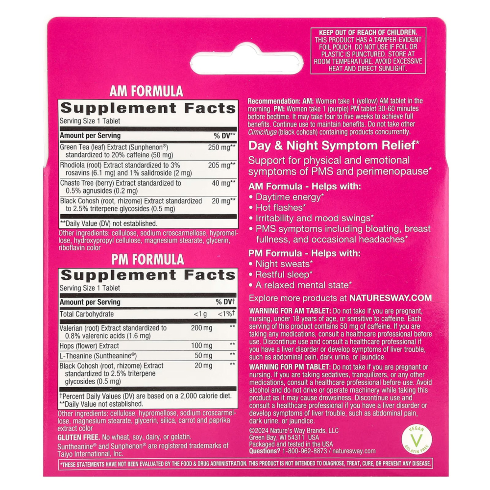 Nature's Way PeriMenopause Formula AM/PM