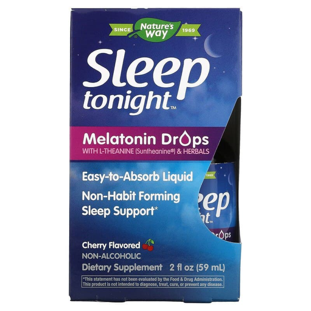 Nature's Way Sleep Tonight™ Melatonin Drops With LTheanine
