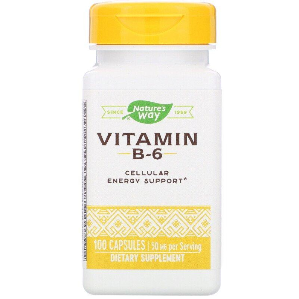 Nature's Way Vitamin B6 50 mg