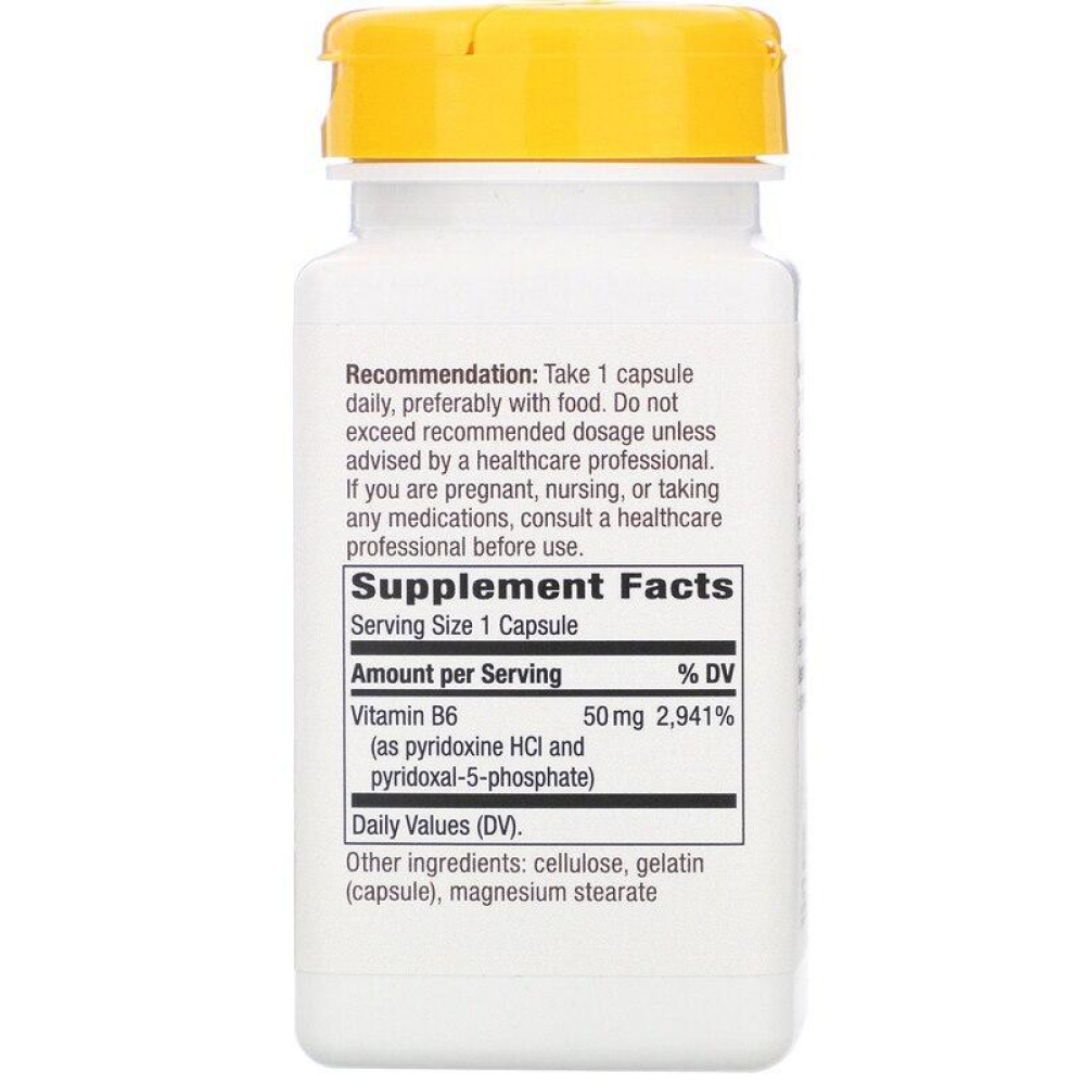 Nature's Way Vitamin B6 50 mg