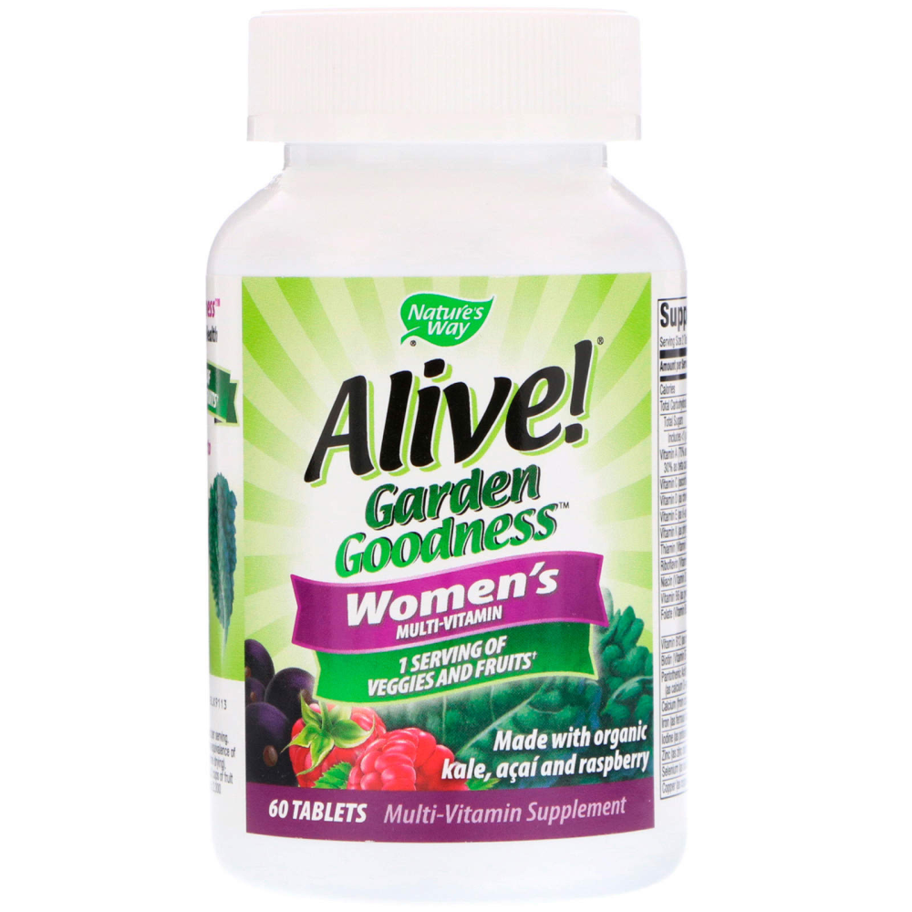 Natures Way Alive! Garden Goodness Womens Multivitamin