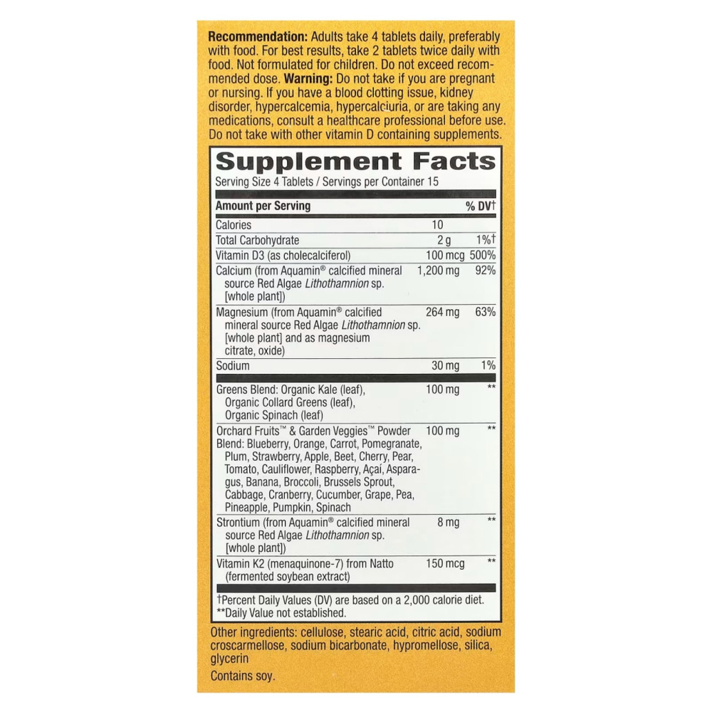 Nature's Way Alive! Calcium Max Absorption