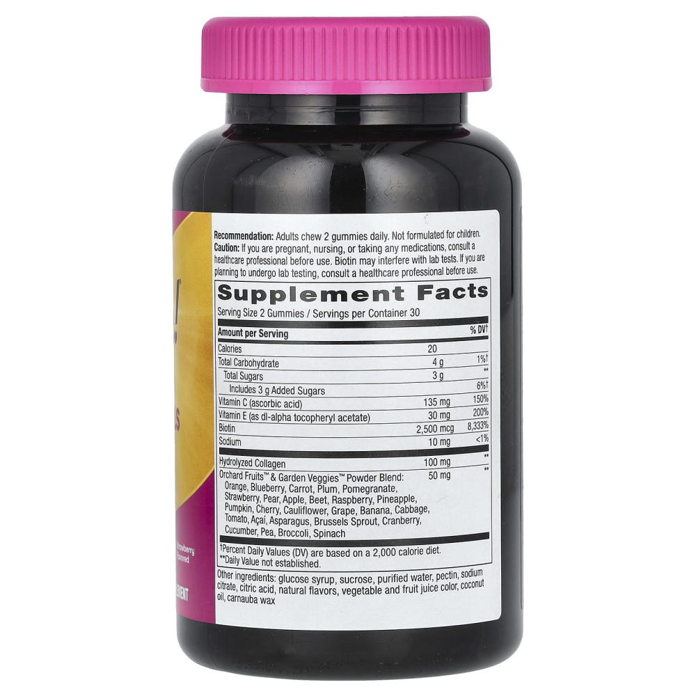 Nature's Way Alive! Hair Skin & Nails Gummies
