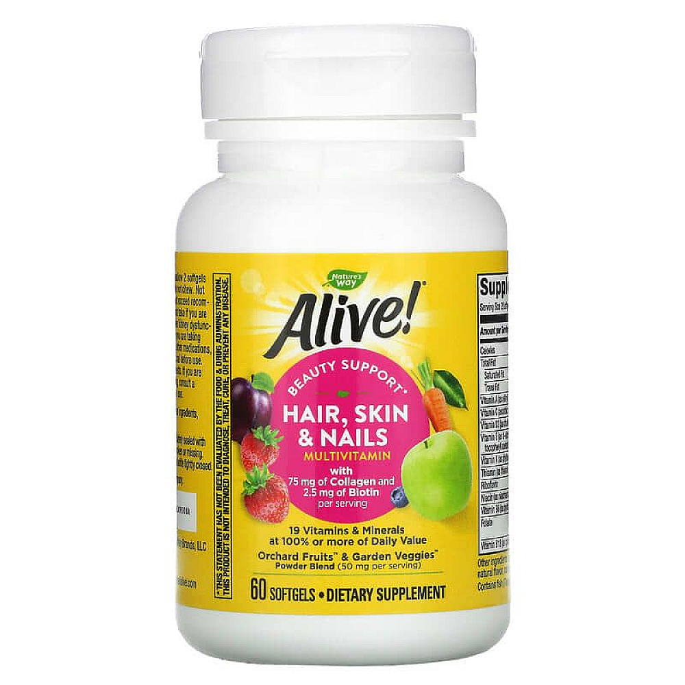 Nature's Way Alive! Hair Skin & Nails MultiVitamin