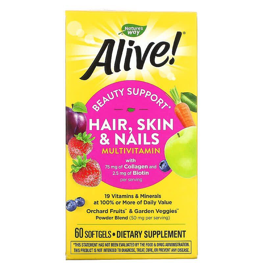 Nature's Way Alive! Hair Skin & Nails MultiVitamin