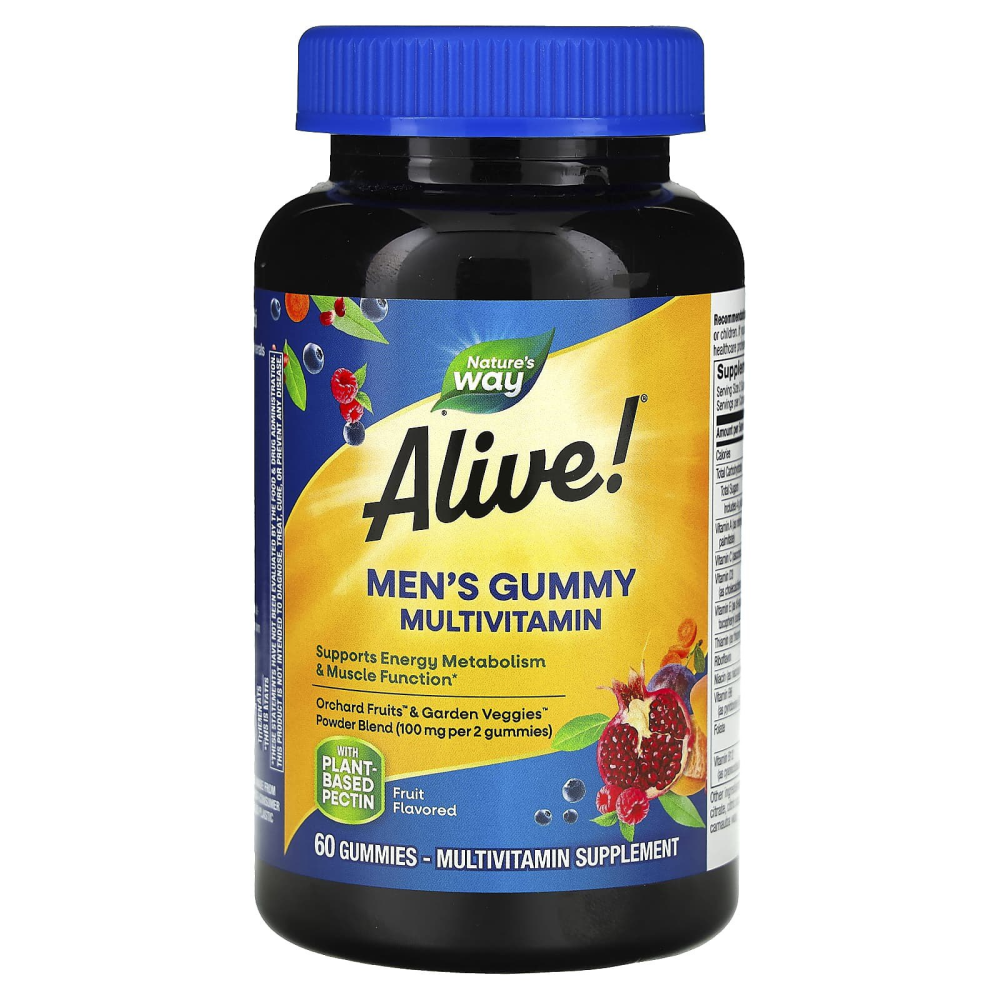 Nature's Way Alive! Men's Gummy Vitamins Great