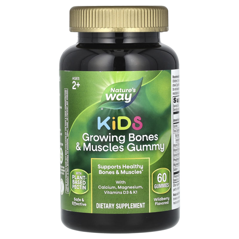 Nature's Way Kids Growing Bones & Muscles Ages 2