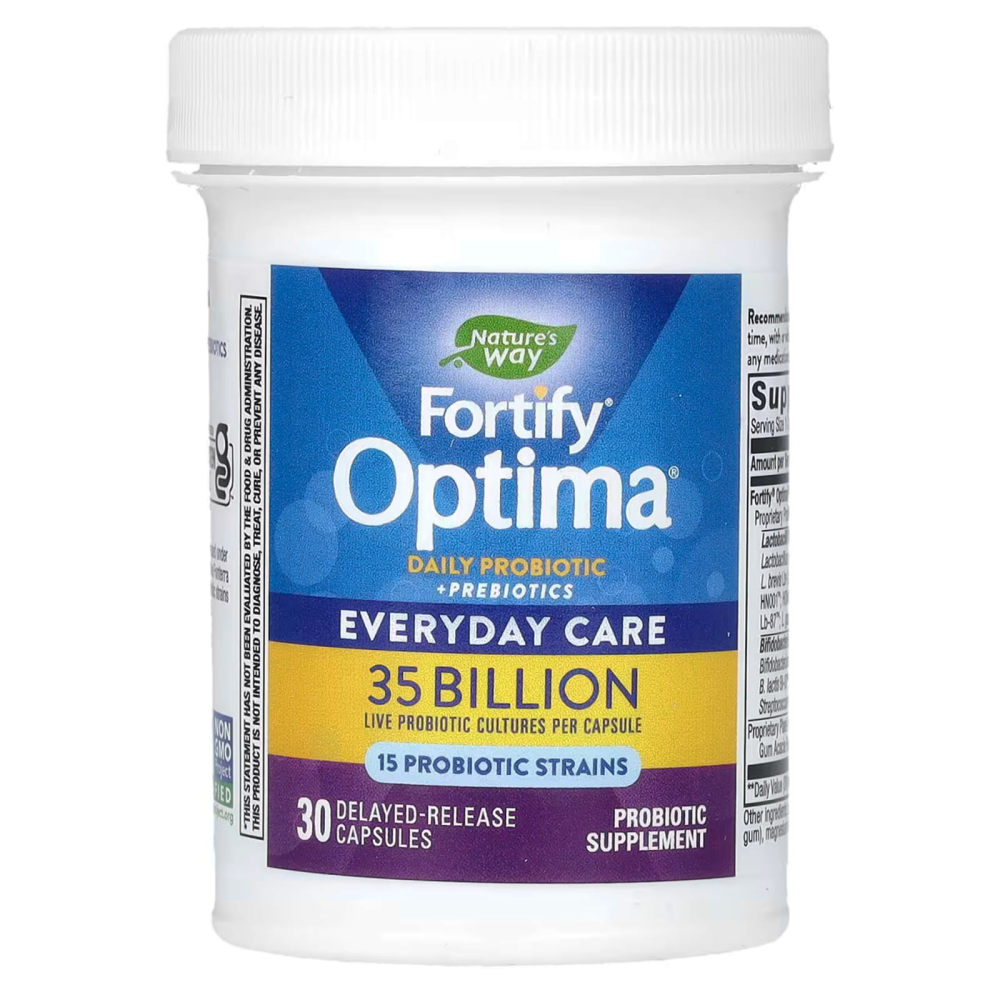 Nature's Way Fortify Optima Daily Probiotic + Prebiotics Everyda