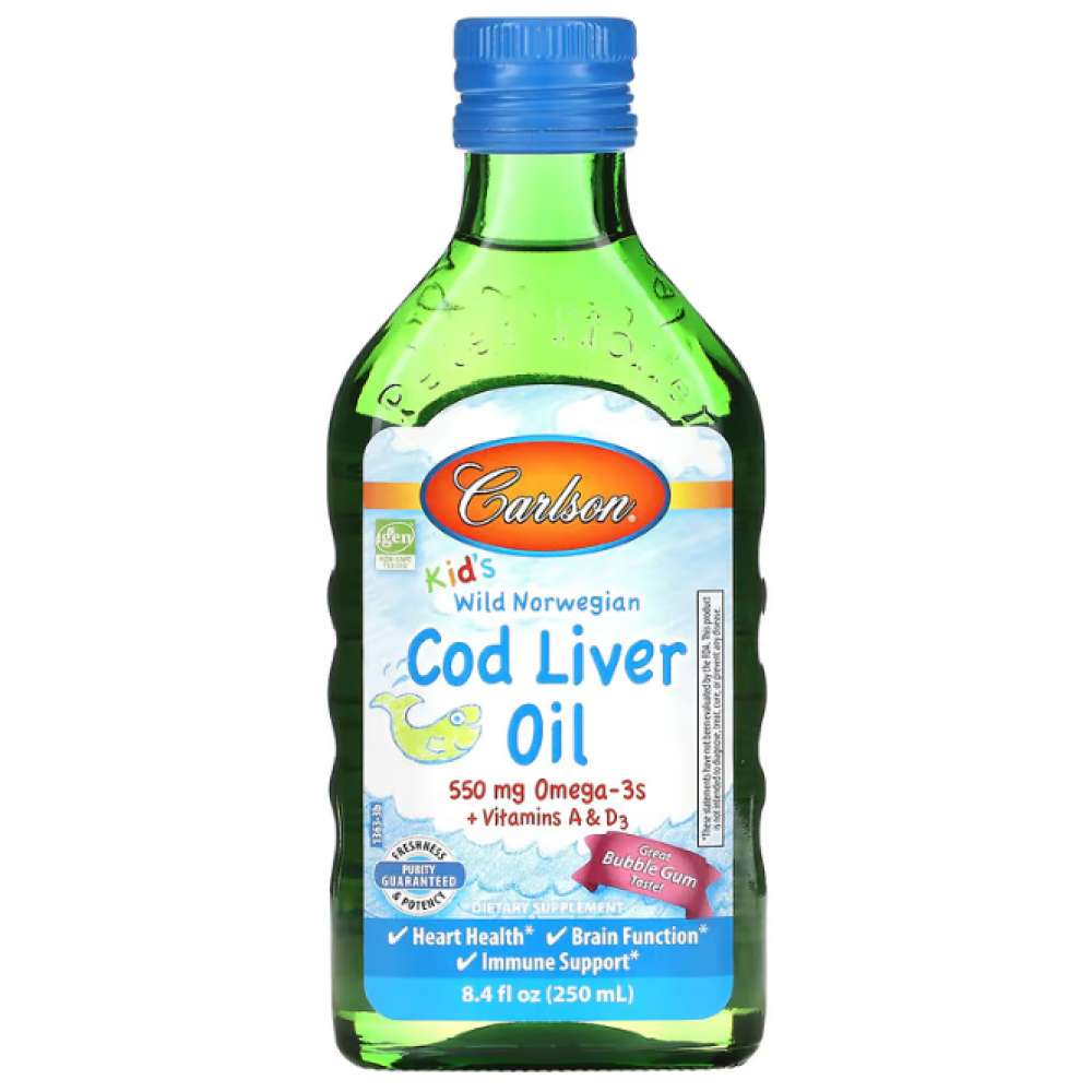 Carlson Labs Kid's Norwegian Cod Liver Oil