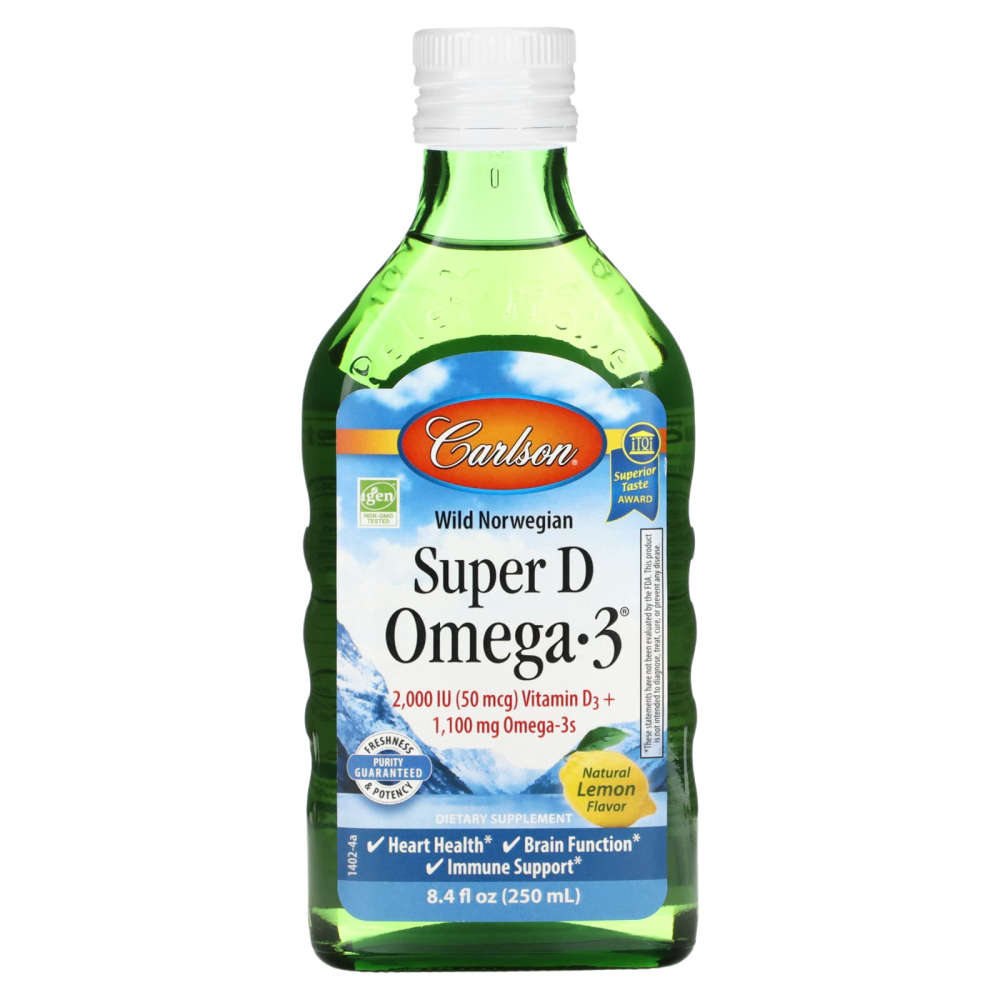 Carlson Labs Norwegian Super D Omega3