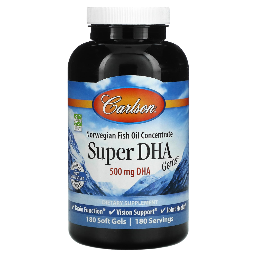 Carlson Labs Super DHA Gems 500 mg