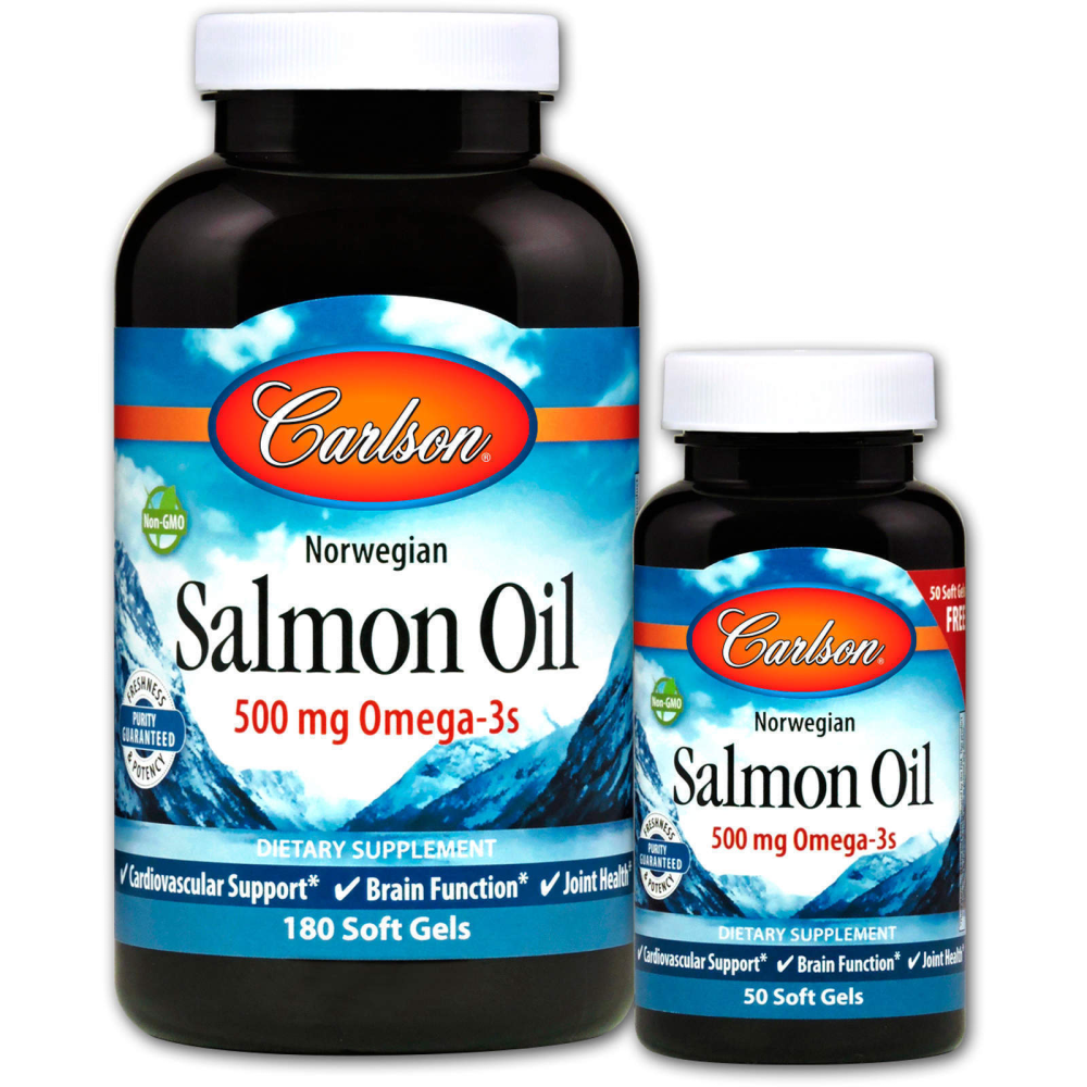 Carlson Labs Norwegian Salmon Oil 500 mg