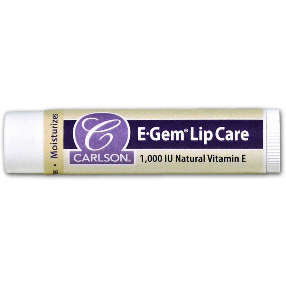 Carlson Labs E Gem Lip Care 1000 IU