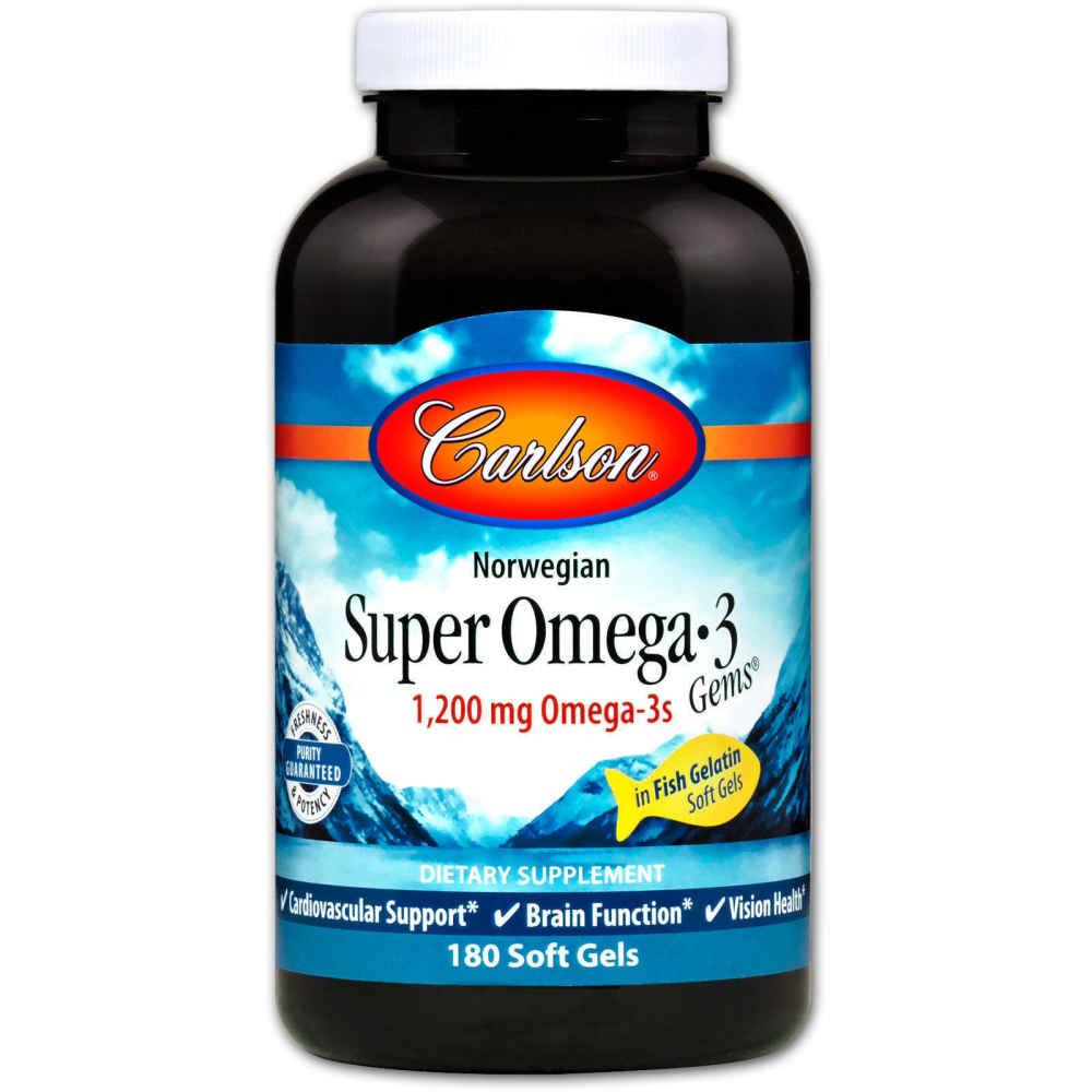 Carlson Labs Norwegian Super Omega3 Gems