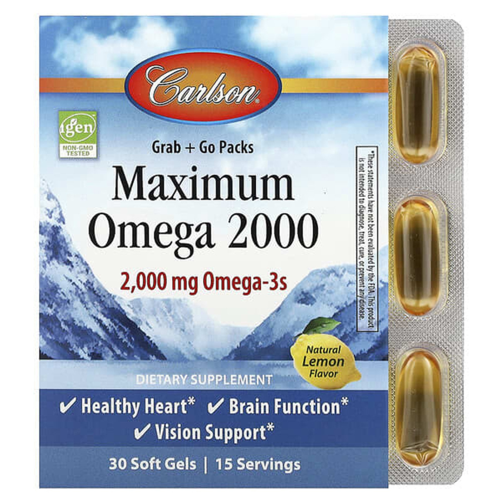Carlson Labs Maximum Omega 2000