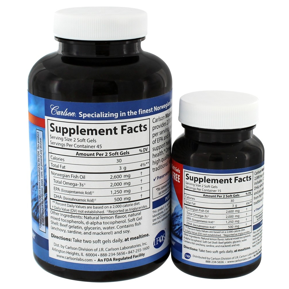 Carlson Labs Maximum Omega 2000